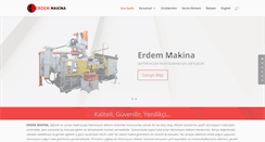 Desktop Screenshot of erdemmakinaltd.com